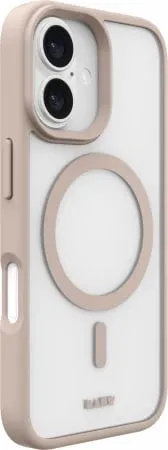 Mbështjellës LAUT Huex Protect MagSafe për iPhone 16, bezhë - 2