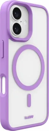 Mbështjellës LAUT Huex Protect MagSafe për iPhone 16, vjollcë - 2