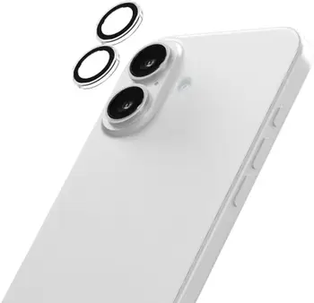 Mbrojtës xhami për kamerë Laut PRIME GLASS, për iPhone 17, 1 copë, i zi