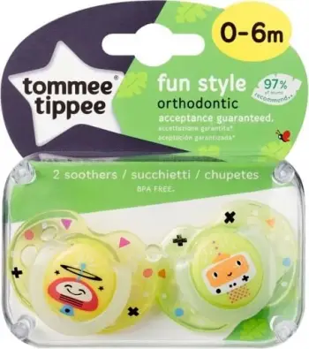 Biberona Tommee Tippee Fun (TT0295), 2 copë, rozë