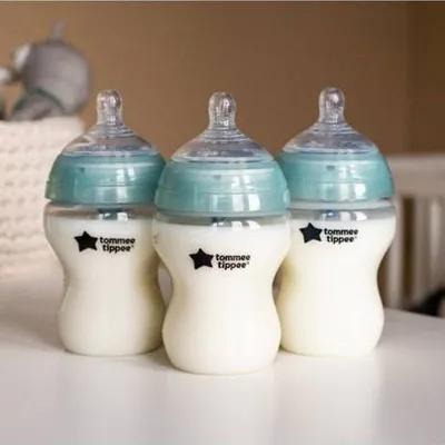 Set biberonësh Tommee Tippee Advanced Anti-Colic, 3x260 ml, transparent - 2