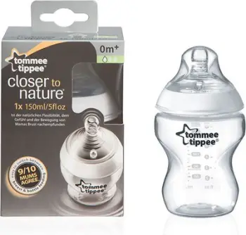 Shishe për foshnje Tommee Tippee, 150 ml, e bardhë