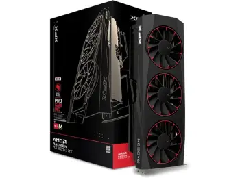 Kartelë grafike XFX Quicksilver AMD Radeon RX 9070XT Magnetic Air Edition, 16GB GDDR6