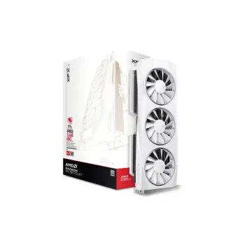 Kartelë grafike XFX Quicksilver AMD Radeon RX 9070XT White Magnetic Air Edition, 16GB GDDR6