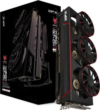 Kartelë grafike XFX Mercury Radeon RX 7900 XTX Magnetic Air Gaming 24GB GDDR6