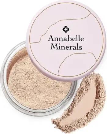Pudër pluhur për grim Annabelle Minerals SPF 30, 4 g, Golden Fair