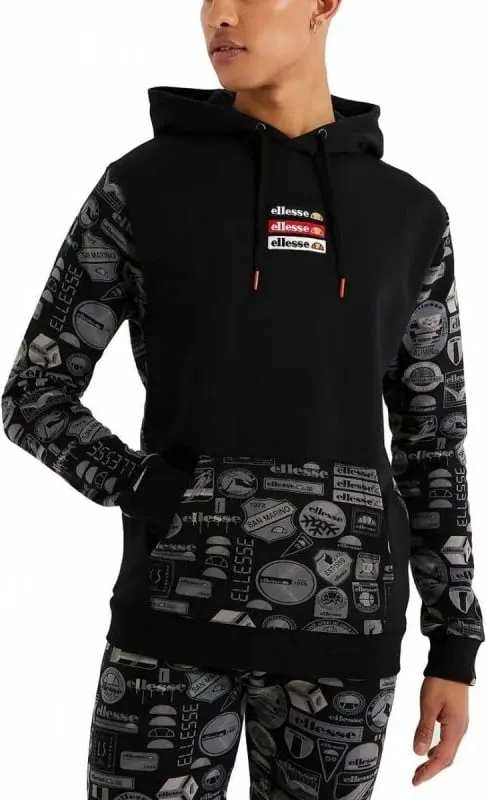 Duks me kapuç për meshkuj Ellesse, i zi - 1