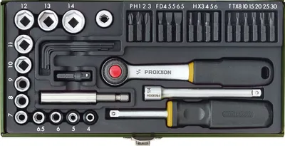 Set veglash Proxxon (PR23070), 39 pjesë - 1