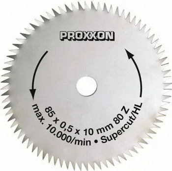 Teh i sharrës Proxxon, 80 dhëmbë