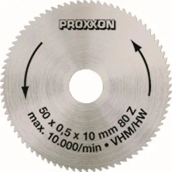 Teh sharre Proxxon Carbide PR28011, 50/10mm, argjendtë