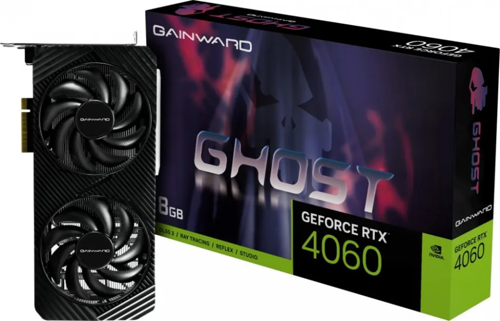 Kartelë grafike Gainward GeForce RTX 4060 Ghost 8GB GDDR6 - 1