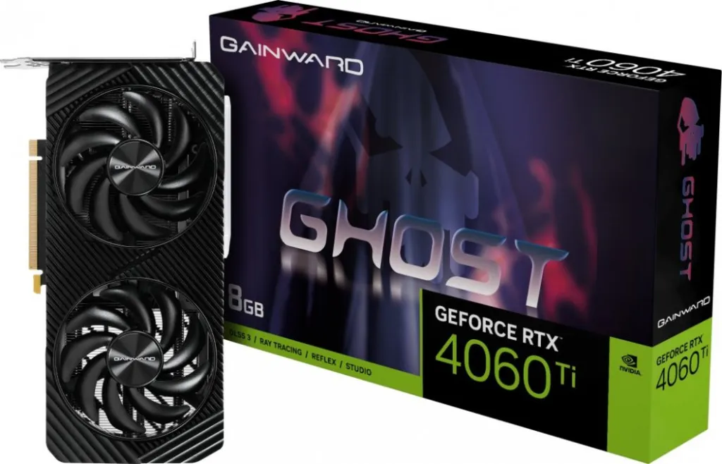 Kartelë grafike Gainward GeForce RTX 4060 Ti Ghost 8GB GDDR6 - 1