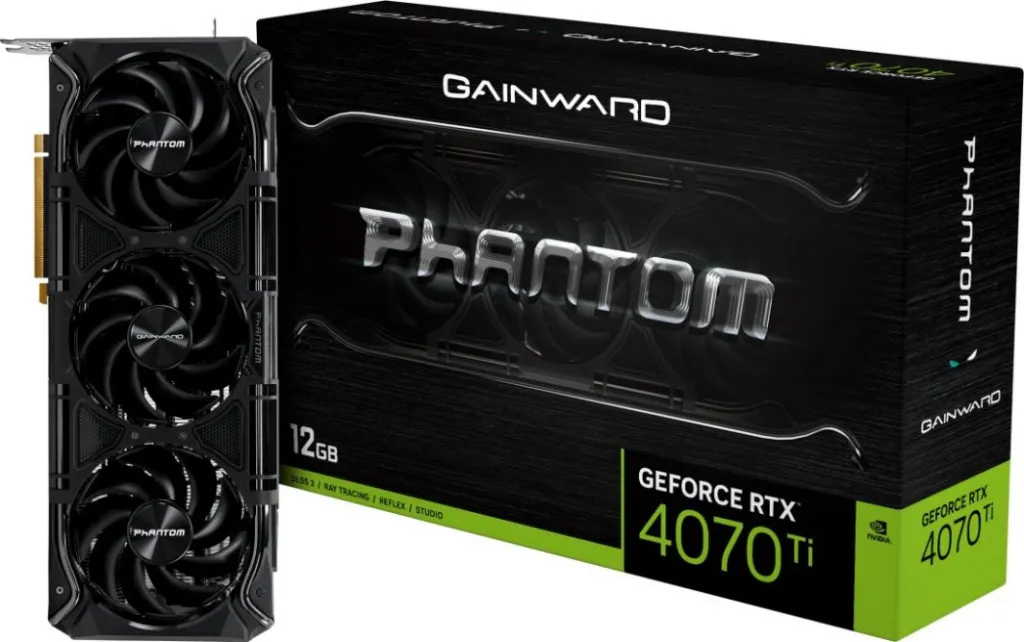 Kartelë grafike Gainward GeForce RTX 4070 Ti Phantom 12GB GDDR6X - 1