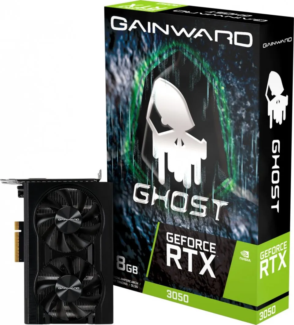 Kartelë grafike Gainward GeForce RTX 3050 Ghost 8GB GDDR6 - 1