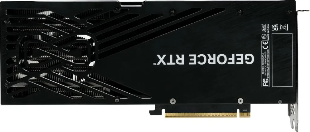 Kartelë grafike Gainward GeForce RTX 5070 Python III OC, 12GB GDDR7, PCI Express 5.0, e zezë - 4