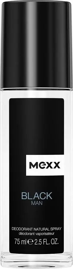 Deodorant spray për meshkuj Mexx Black Man 75ml