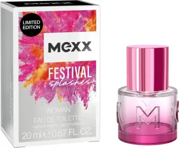 Eau de Toilette Mexx Festival Splash, 20ml
