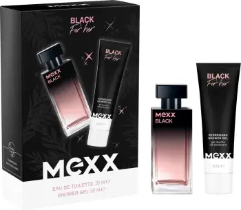 Set Eau de Toilette për femra Mexx Black 30ml + xhel dushi 50ml