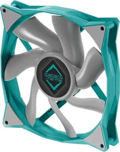 Ventilator IceGALE Xtra, 140 mm, i gjelbër - 1