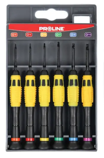 Kaçavida për ortarë Pro-Line Torx, 6 copë
