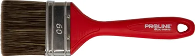 Furçë e rrafshët Pro-Line Standard, 30mm, dorezë plastike, për dru - 2