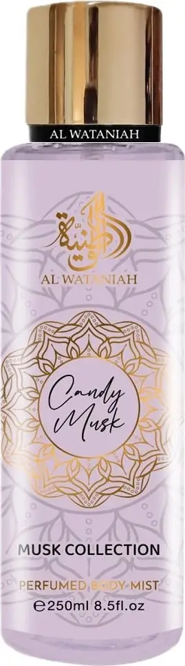 Body Mist për femra Al Wataniah Candy Musk 250ml