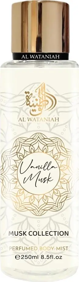 Mist për trup Al Wataniah Vanilla Musk për femra 250ml