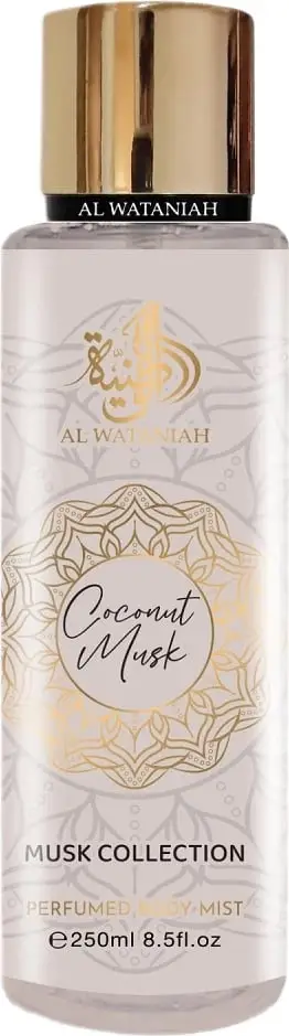 Mist për trup Al Wataniah Coconut Musk për femra 250ml