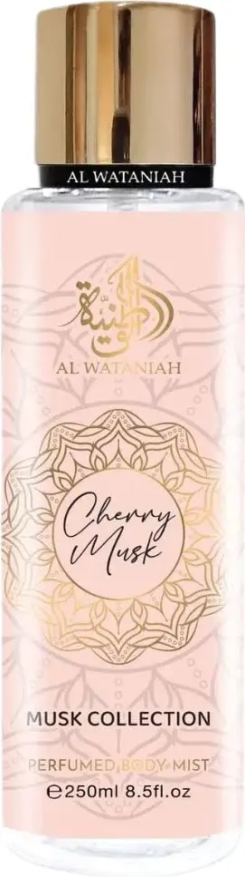 Mist për trup Al Wataniah Cherry Musk për femra 250ml