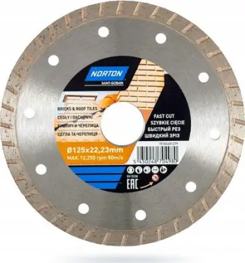 Disk prerës Norton, 125 mm