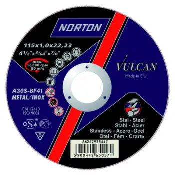 Disk bluarje Norton Vulcan Metal A30S-BF27 230 x 22.23 x 6.4mm