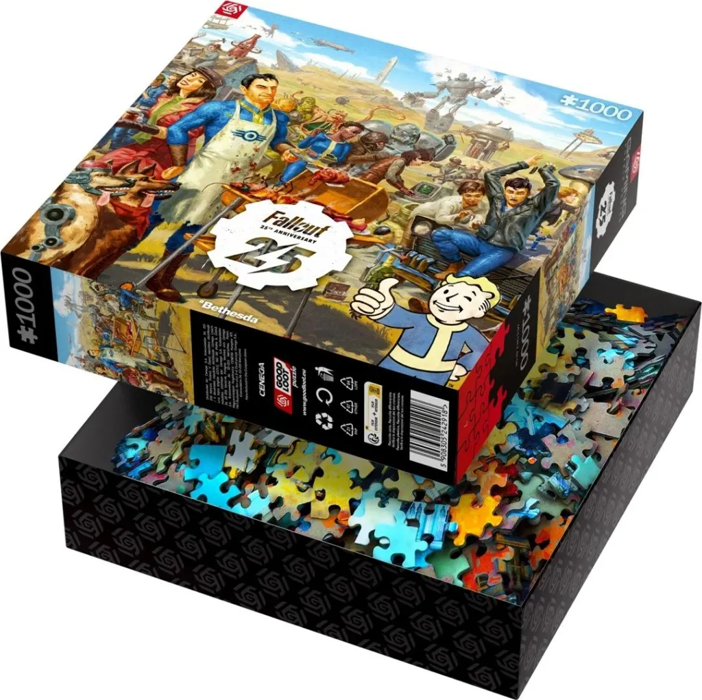 Puzzle Fallout 25 vjetori, Good Loot Gaming, 1000 pjesë - 1