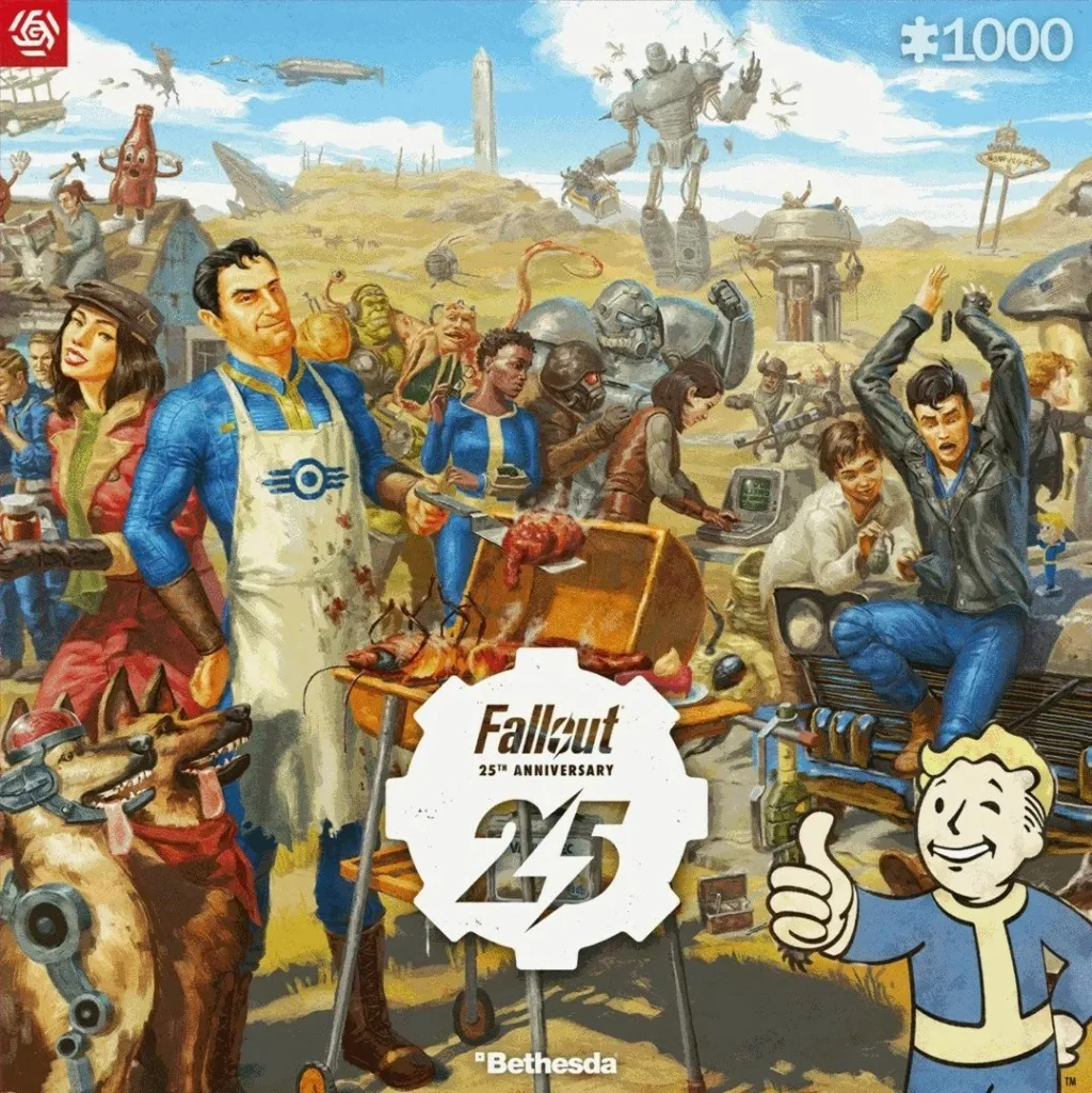 Puzzle Fallout 25 vjetori, Good Loot Gaming, 1000 pjesë - 2