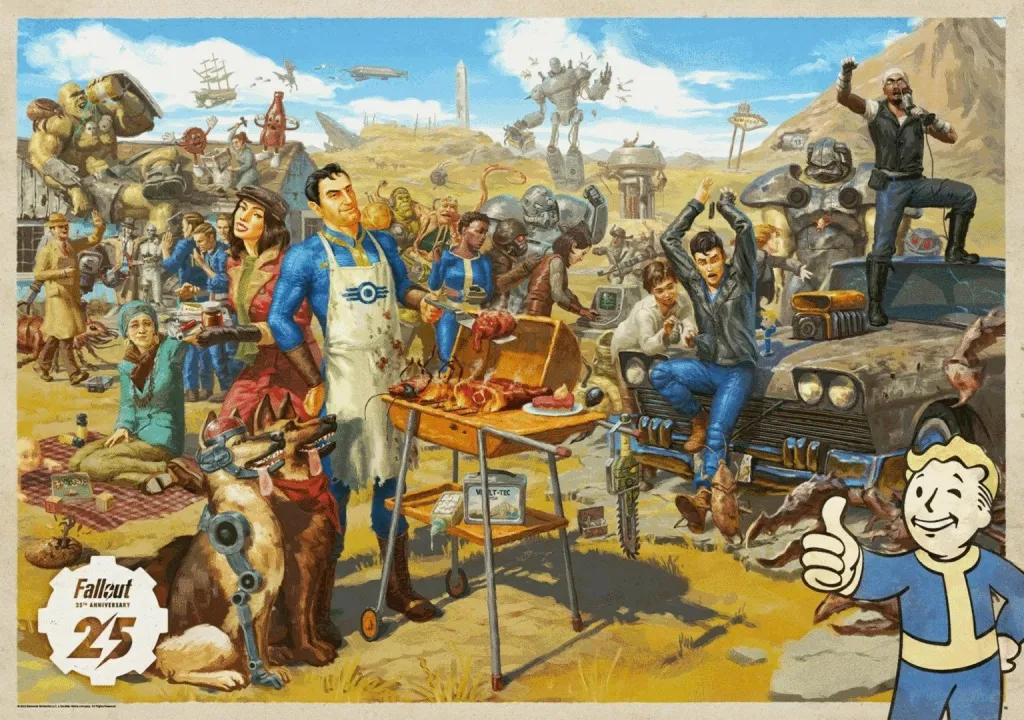 Puzzle Fallout 25 vjetori, Good Loot Gaming, 1000 pjesë - 3