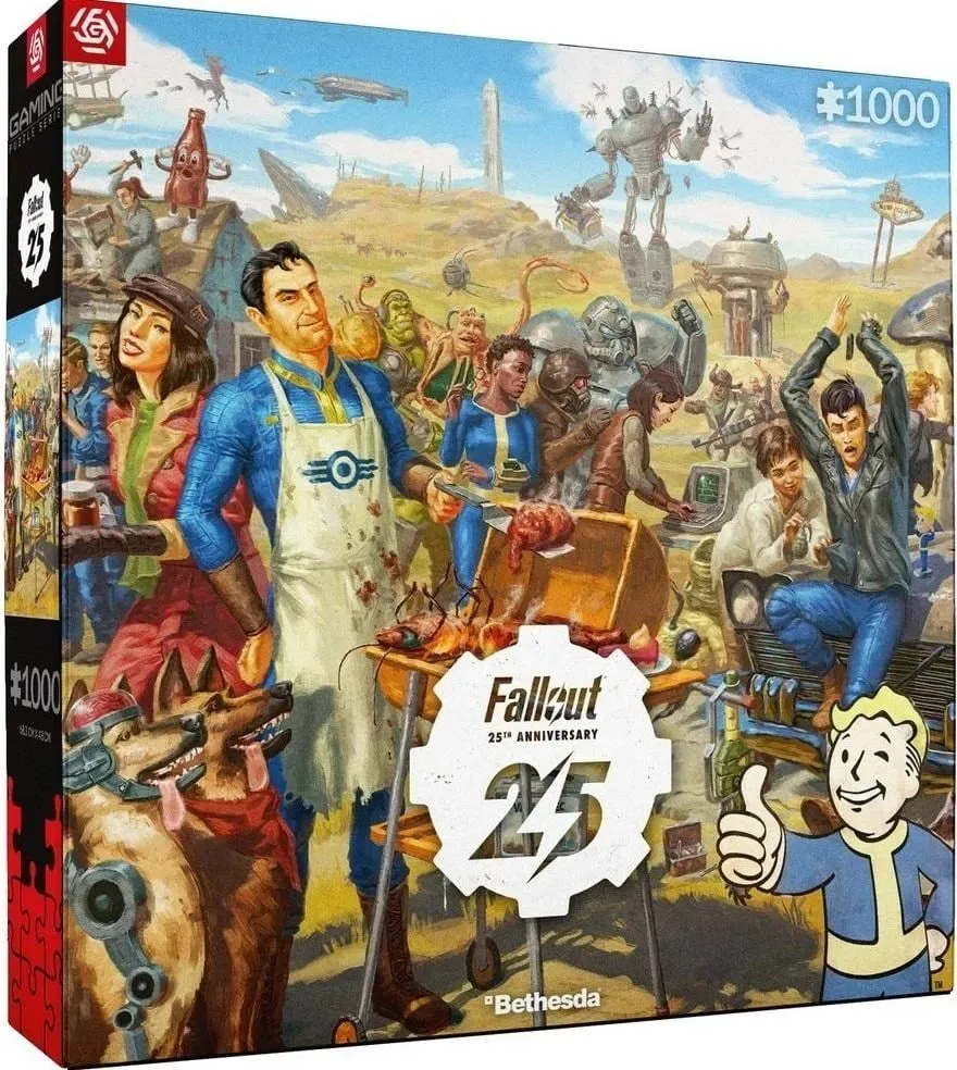 Puzzle Fallout 25 vjetori, Good Loot Gaming, 1000 pjesë - 4