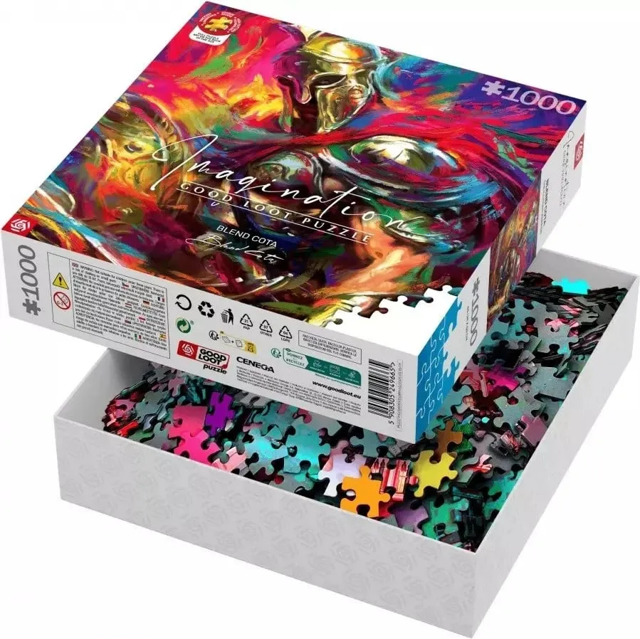 Puzzle Cenega Publishing Imagination Blend Cota The Illyrian Warrior 1000 pjesë - 1