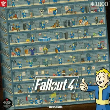 Puzzle Cenega Publishing Fallout 4: Perk Poster, 1000 pjesë