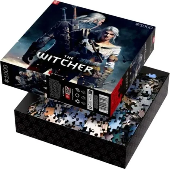 Puzzle Geralt & Ciri 1000 copë, Cenega Publishing, Multikolor - 2