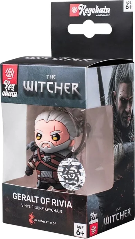 Keychain Cenega Publishing Geralt of Rivia, 3D, Vinyl - 1