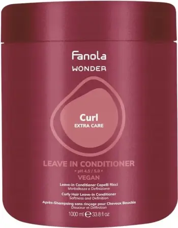 Kondicioner pa shpëlarje për kaçurrela Fanola Wonder Curl Extra Care për femra, 1000ml