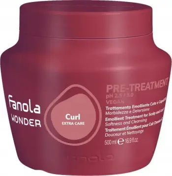 Kondicioner për flokë kaçurrela Fanola Wonder Curl Extra Care Emollient Treatment për femra 500ml