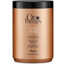Maskë për flokë Fanola Oro Therapy Gold Mask, 1000 ml
