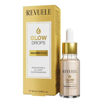 Shkëlqyes Revuele Glow Drops, Golden Hour, 20ml - 1