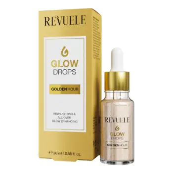 Shkëlqyes Revuele Glow Drops, Golden Hour, 20ml