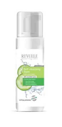 Shkumë për pastrimin e fytyrës Soft Cucumber Revuele Dr. Richard
