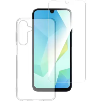 Aksesorë për telefon Protection Set 4smarts 360° Protection Set for Samsung Galaxy A16 – Transparente