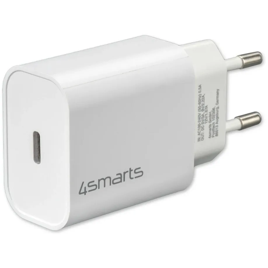 Adapter 4smarts / VoltPlug Wall Charger / Single Port / PD 20W – Bardhë - 1