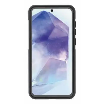 Mbrojtëse 4smarts Silicone Cupertino për Samsung Galaxy A55, e zezë