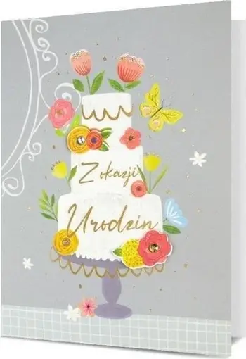 Kartolinë urimi Pan Dragon CARD B6 HM-200, ditëlindje, me zarf