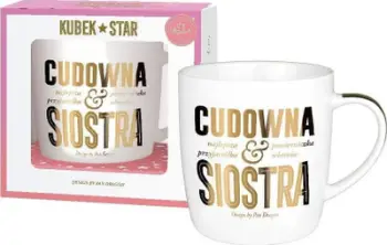 Filxhan qeramike Pan Dragon Mug Star 2 Sister, për motra, shumëngjyrësh